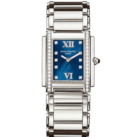 Đồng Hồ Patek Philippe Twenty-4 Stainless Steel Blue Dial 4910/10A-012