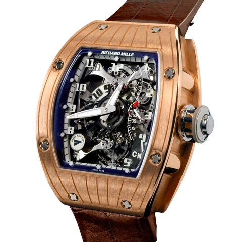 Đồng Hồ Richard Mille RM 015 Dual Time Zone Rose Gold Tourbillon