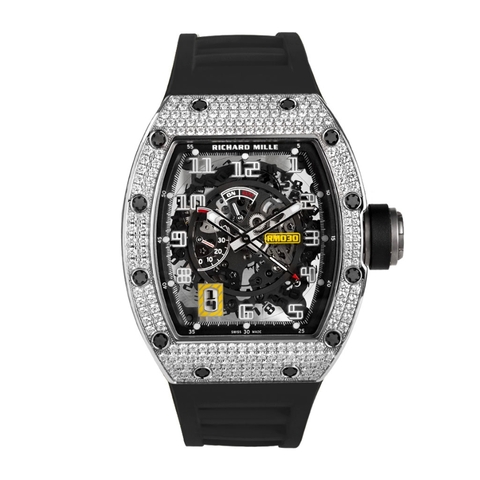 Richard Mille RM 030 White Gold Full Diamonds RM030 WG