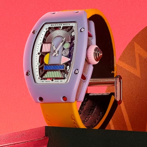 Richard Mille RM 07-01 Coloured Ceramic Lavender Pink