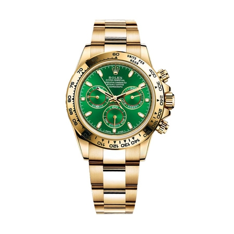 Đồng Hồ Rolex Cosmograph Daytona 40 116508-0013 Mặt Số Xanh Lá Dây Oyster
