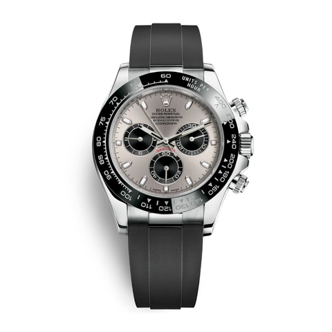 Đồng Hồ Rolex Cosmograph Daytona 40 116519LN-0027 Mặt Số Bạc Dây Đeo Oysterflex