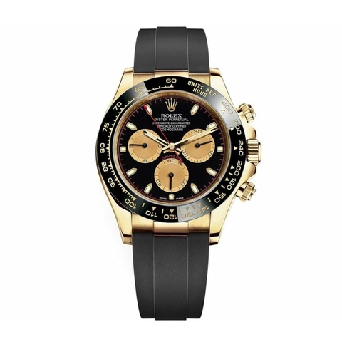 Đồng Hồ Rolex Cosmograph Daytona 40 116518ln-0047 Mặt Số Đen Dây Đeo Oysterflex