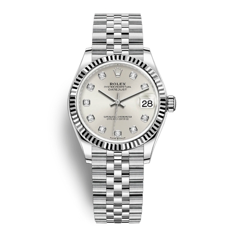 Đồng Hồ Rolex Datejust 31 Mặt Số Bạc 278274-0030