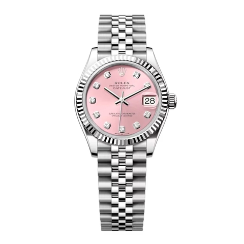 Đồng Hồ Rolex Datejust 31 278274-0032 Mặt Số Hồng Dây Đeo Jubilee Thép
