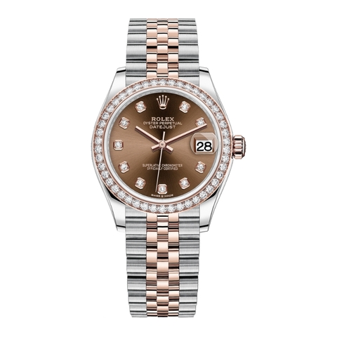 Rolex Datejust 31 278381RBR-0028 Chocolate Mặt Số Nâu