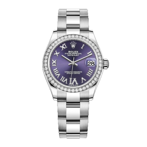 Đồng Hồ Rolex Datejust 31 278384RBR-0029 Mặt Số Tím
