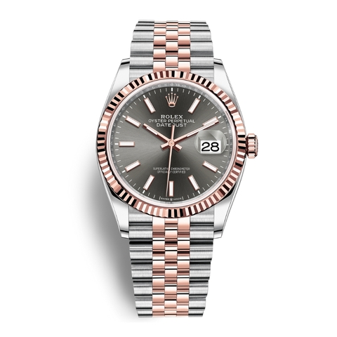 Đồng Hồ Rolex Datejust 36 Mặt Số Xám 126231-0013