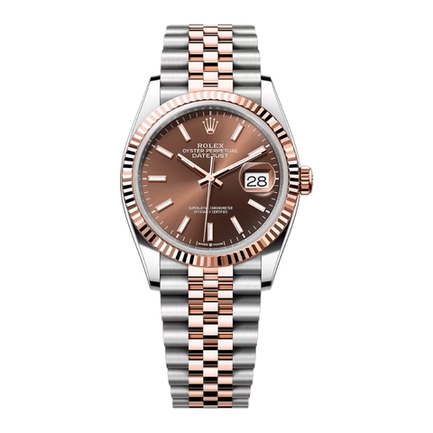 Đồng Hồ Rolex Datejust 36 126231-0043 Mặt Số Chocolate Cũ Đã Qua Sử Dụng Like New 99%