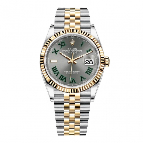 Đồng Hồ Rolex Datejust 36 Mặt Số Xám 126233-0035