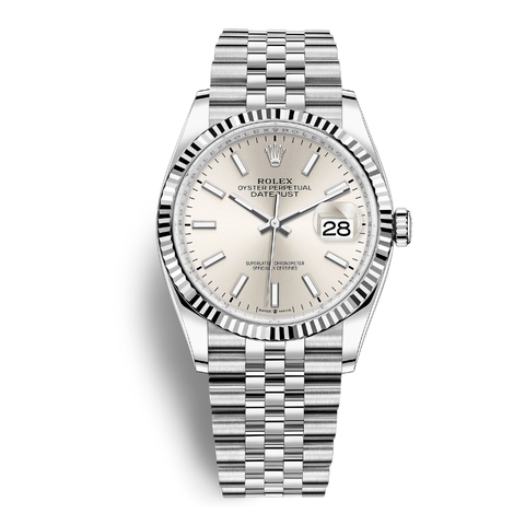 Đồng Hồ Rolex Datejust 36 Mặt Số Bạc 126234-0013