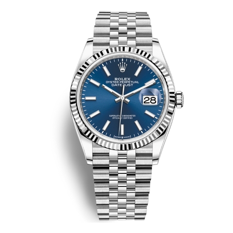Đồng Hồ Rolex Datejust 36 Mặt Số Xanh Dương 126234-0017