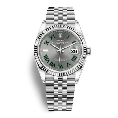 Đồng Hồ Rolex Datejust 36 Mặt Số Xám 126234-0045
