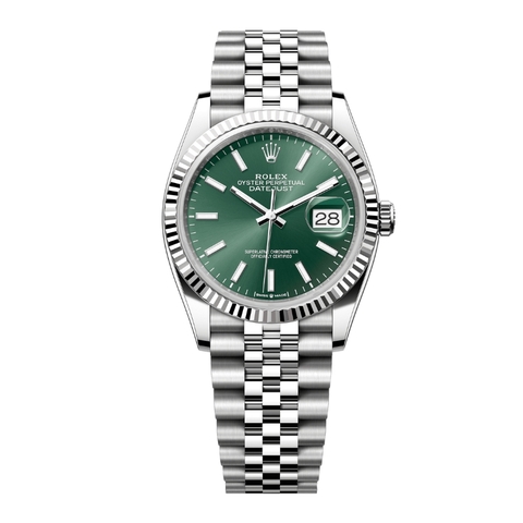 Đồng Hồ Rolex Datejust 36 Mặt Số Xanh Olive 126234-0051