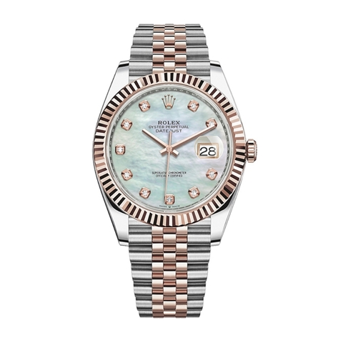 Đồng Hồ Rolex Datejust 41 126331-0014 Mother Of Pearl Mặt Số Khảm Trai Cũ Đã Qua Sử Dụng Like New 99%
