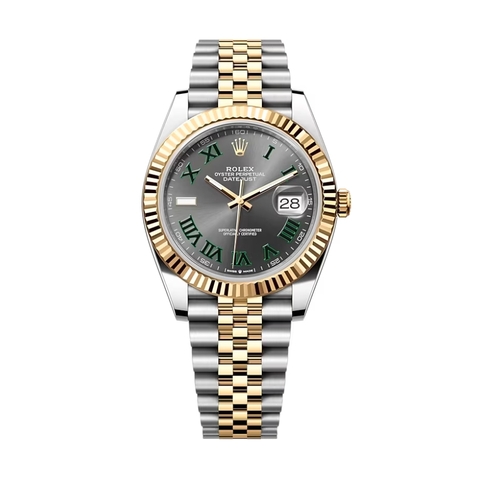 Đồng Hồ Rolex Datejust 41 Mặt Số Xám 126333-0020
