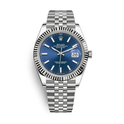 Đồng Hồ Rolex Datejust 41 Mặt Số Xanh 126334-0002