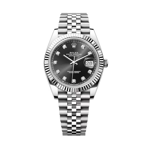 Đồng Hồ Rolex Datejust 41 Mặt Số Đen 126334-0012
