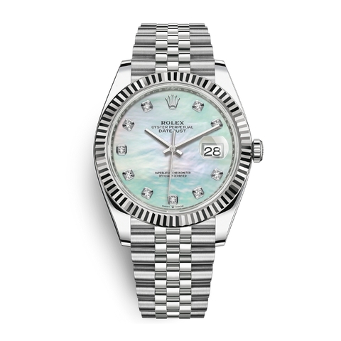 Đồng Hồ Rolex Datejust 41 Mặt Số Ngọc Trai 126334-0020