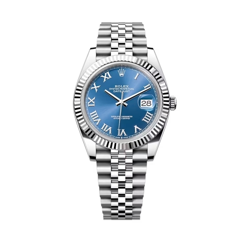 Đồng Hồ Rolex Datejust 41 Mặt Số Xanh 126334-0026