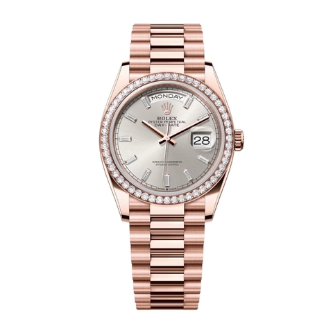 Đồng Hồ Rolex Day-Date 36 128345RBR Mặt Số Xám