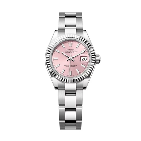 Đồng Hồ Rolex Lady-Datejust 28 279174-0002 Mặt Số Hồng Dây Đeo Oyster Thép