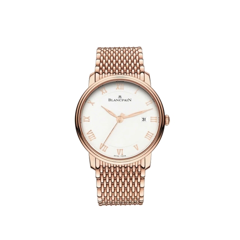 Đồng Hồ Blancpain Villeret Ultraplate Mặt Số Trắng 6224 3642 MMB