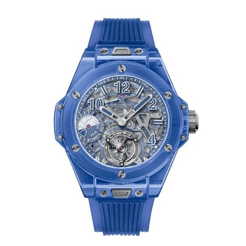 Đồng Hồ Hublot Big Bang Tourbillon Power Reserve 5 Days Blue Sapphire 45mm 405.JL.0120.RT
