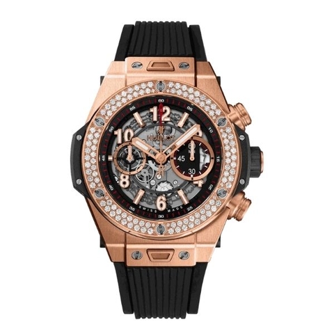 Đồng Hồ Hublot Big Bang Unico King Gold Diamonds 45mm 411.OX.1180.RX.1104