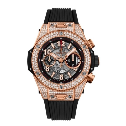 Đồng Hồ Hublot Big Bang Unico King Gold Pavé 45mm 411.OX.1180.RX.1704