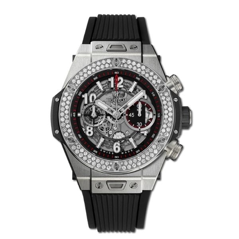 Đồng Hồ Hublot Big Bang Unico Titanium Diamonds 45mm 411.NX.1170.RX.1104