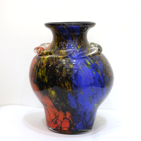 Bình hoa thủy tinh Nhật hãng Kamei Glass
