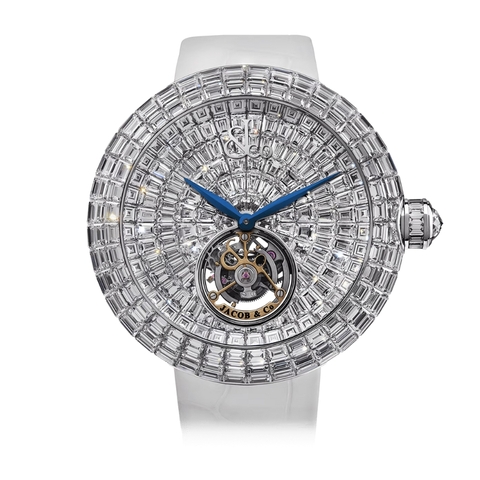 Jacob & Co. Brilliant Flying Tourbillon White Diamonds White Gold BT543.30.BD.BD.B