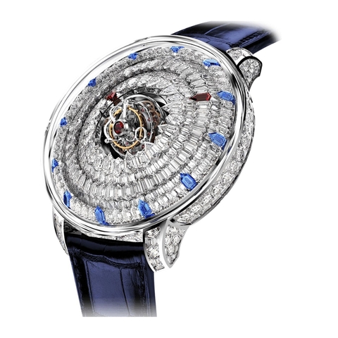 Jacob & Co. Caviar Tourbillon White Diamonds & Tsavorites SN800.30.BD.AA.A
