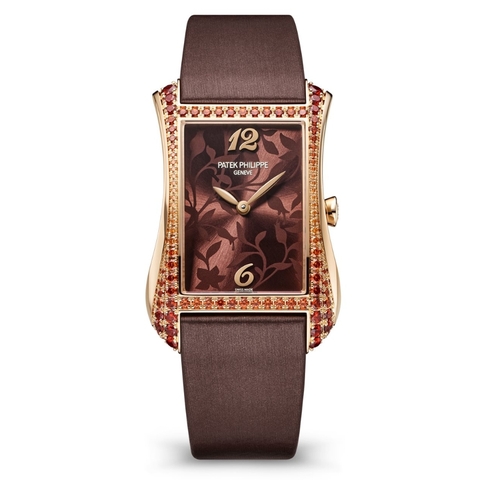 Patek Philippe Gondolo 4962/200R-001 Brown Floral Motif