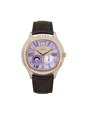 Piaget Emperador Cushion Dual Time Diamonds PI0352