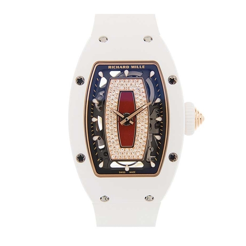 Richard Mille RM 07-01 White Ceramic Red-Lip