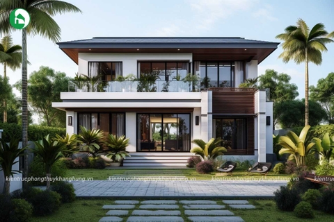 BIỆT THỰ HIỆN ĐẠI XANH MÁT