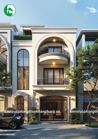 NHÀ PHỐ TÂN CỔ ĐIỂN 3 TẦNG SANG TRỌNG