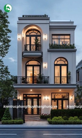 NHÀ PHỐ TÂN CỔ ĐIỂN 3 TẦNG THANH LỊCH