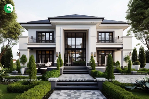 NHÀ VƯỜN HIỆN ĐẠI 2 TẦNG ĐẲNG CẤP