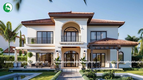 BIỆT THỰ PHONG CÁCH ĐỊA TRUNG HẢI SANG TRỌNG