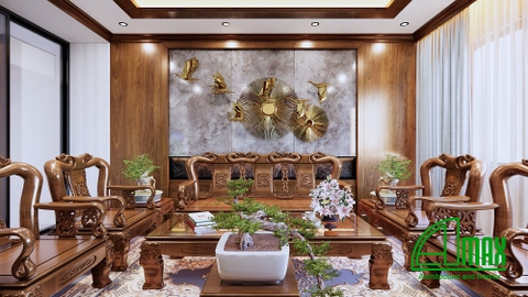 Nội thất nhà anh Hưng - Lương Sơn - Hòa Bình