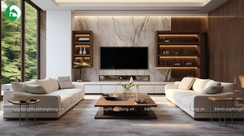 Nội thất phòng khách sang trọng