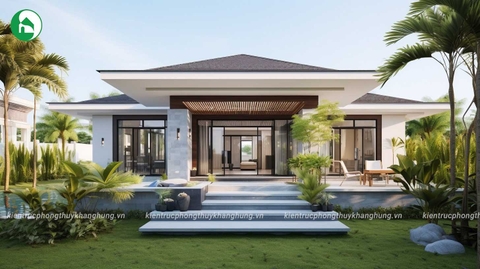 Nhà Vườn Mái Nhật 1 Tầng Thanh Lịch