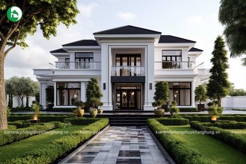 Nhà vườn mái Nhật sang trọng