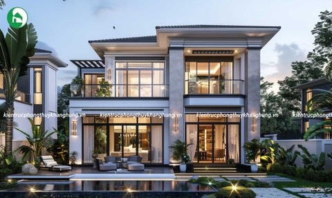 Nhà Vườn 2 Tầng Sang Trọng, Tinh Tế