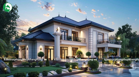 Mẫu Nhà Vườn Hiện Đại 2 Tầng Đẳng Cấp