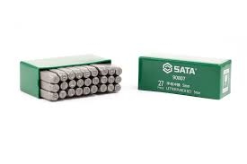 Bộ khuôn kỹ thuật đóng chữ xuôi SATA 1 bộ 27 cái 90806