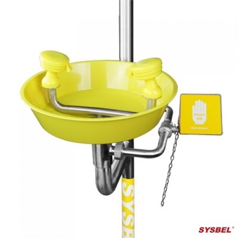 Bồn rửa mắt khẩn cấp treo tường SYSBEL Model: WG7023Y